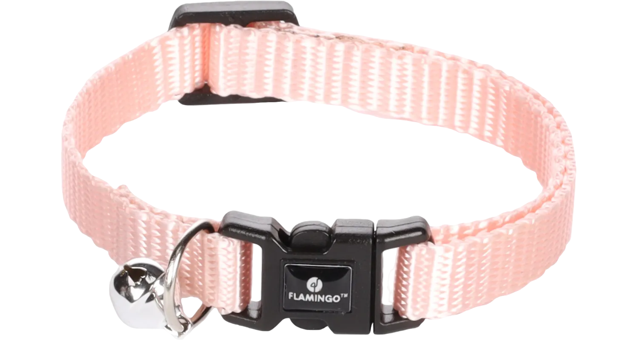 Halsband KATTEN met bel (meerdere kleuren) 20-35cm - Nora-Lou