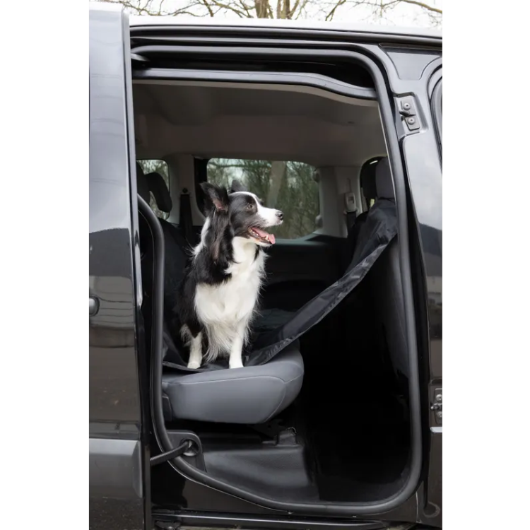 Car back seat cover black