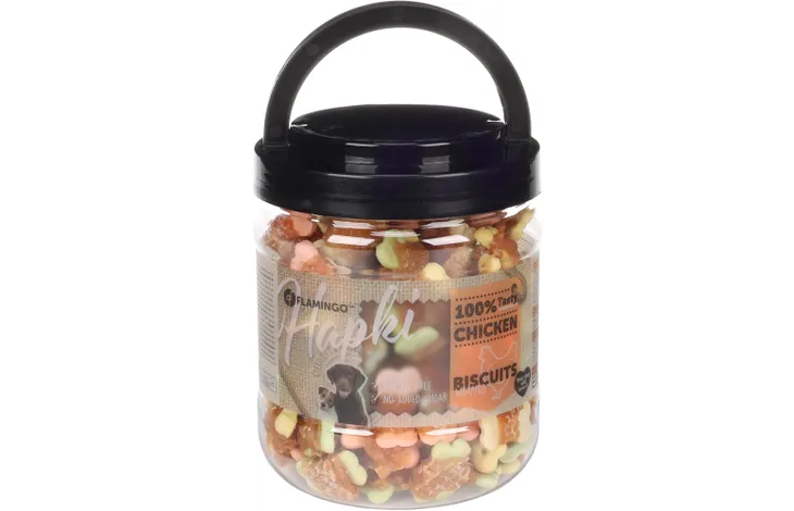 Snack Hapki Koekje met kip 85gr - 550gr - Nora-Lou