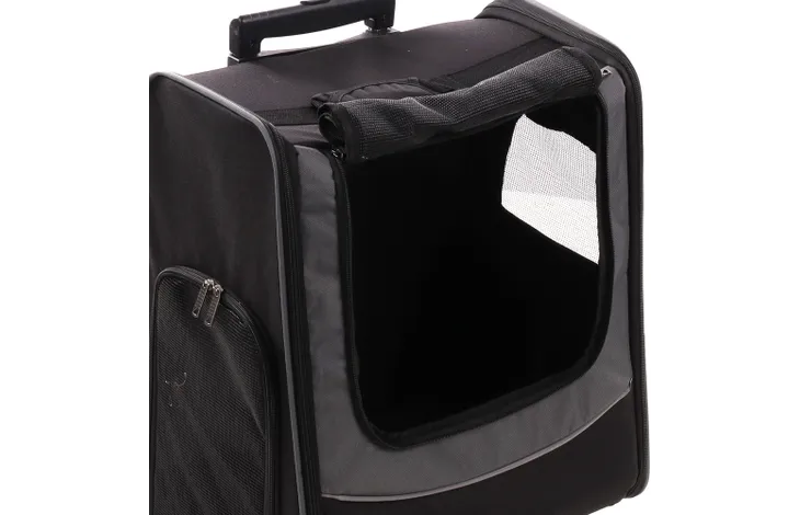 Flamingo Smart trolley Calypto Zwart - Nora-Lou