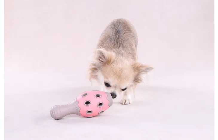 Speelgoed Puppy Benty Kegel Roze - Nora-Lou