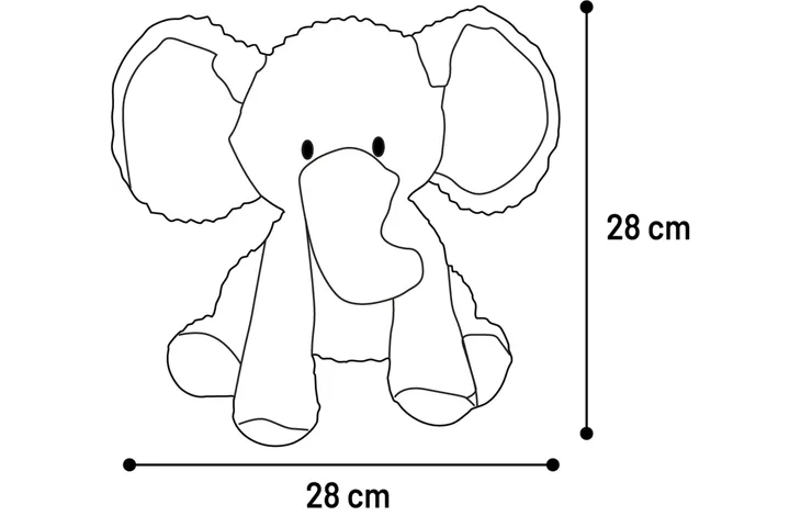 Speelgoed Azor Olifant Roze