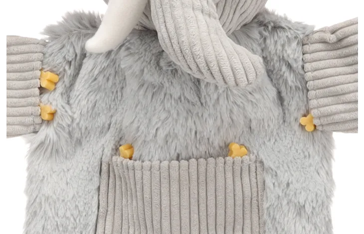 Toy Hida Elephant Flat Gray