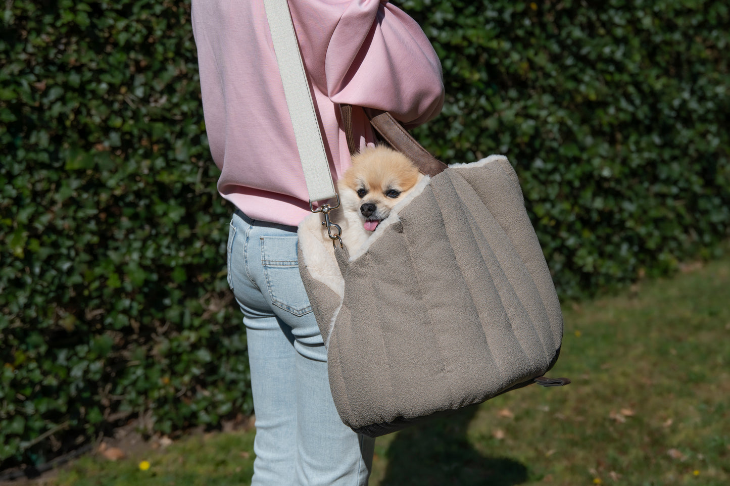 AB Citybag Diana Bouclé Beige