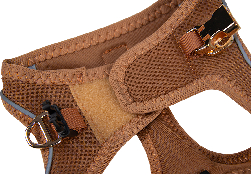 AB PROMENADE Air-Mesh Harnas Bruin