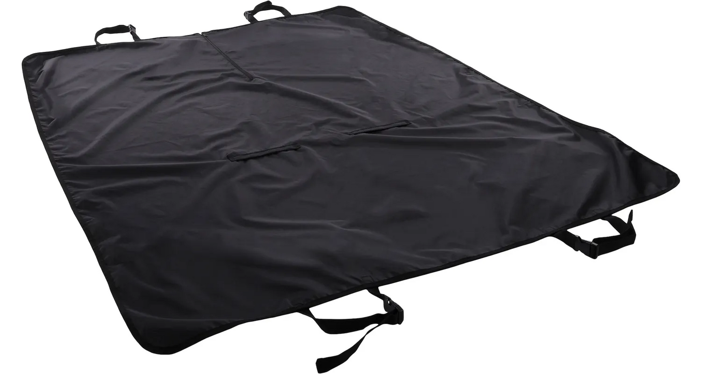 Car back seat cover black