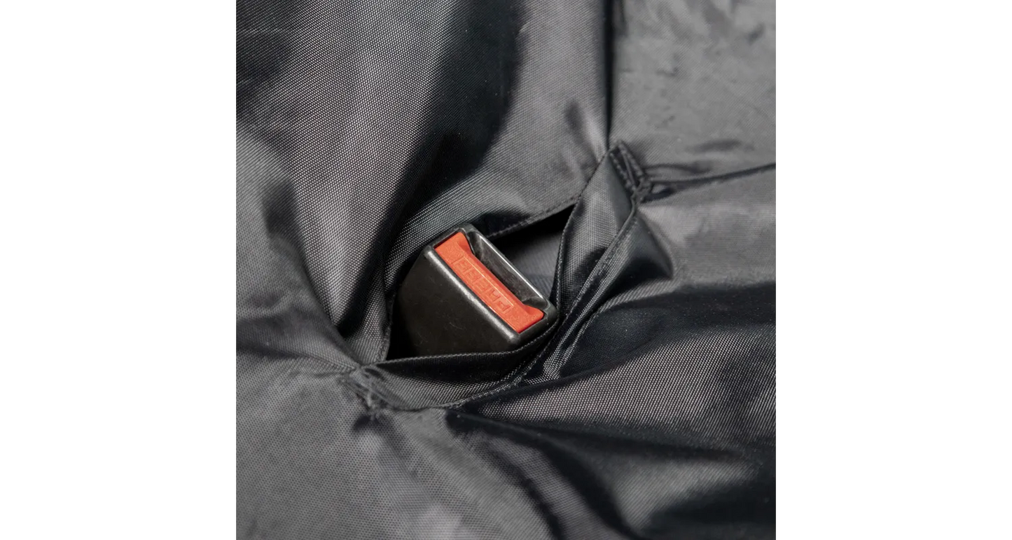 Car back seat cover black