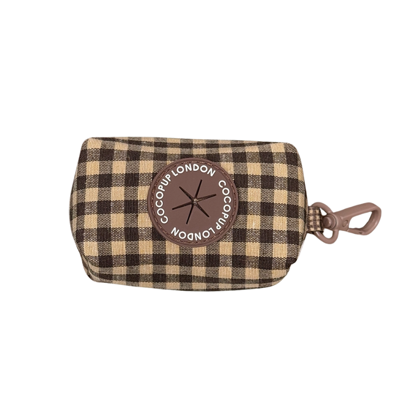 Cocopup London poepzakhouder COTSWOLD CHECK