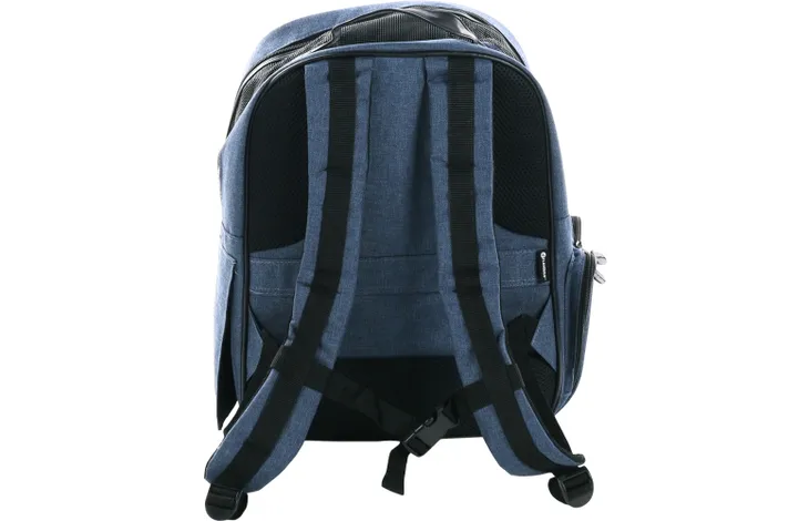 Flamingo dog backpack Wiro Blue