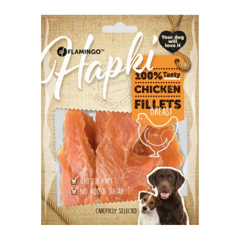 Snack Hapki Gedroogde Filet met kip (170gr) - Nora-Lou