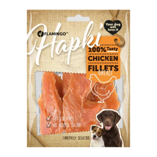 Snack Hapki Gedroogde Filet met kip (170gr) - Nora-Lou