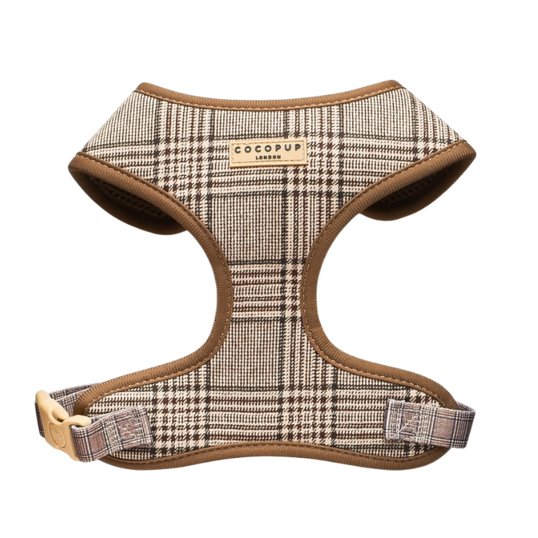 PRE-ORDER Cocopup harnas verstelbaar PUP PLAID
