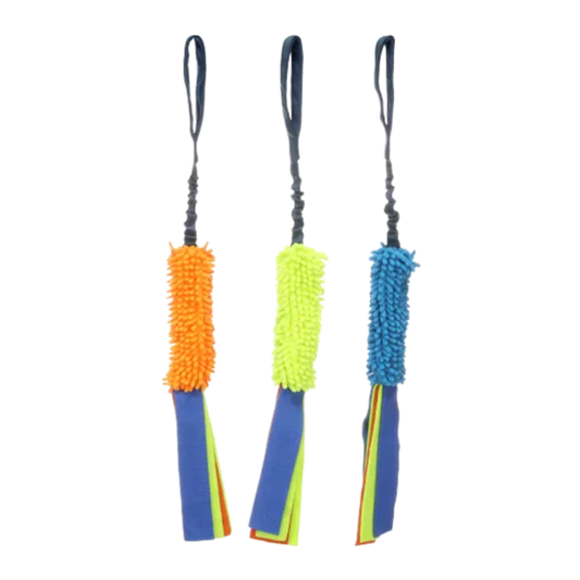 Speelgoed Fauxtra Trektouw Bungee Chenille Meerdere kleuren