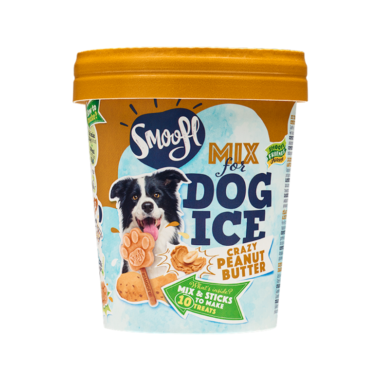 Smoofl Mix Peanut butter voor hondenijs