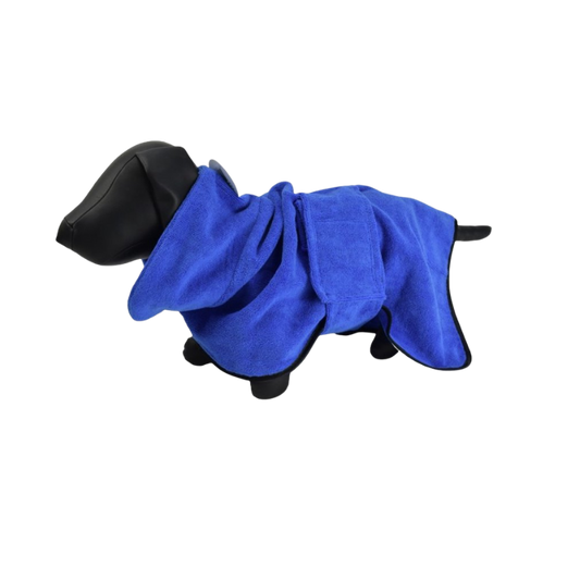 Badjas hond Blauw