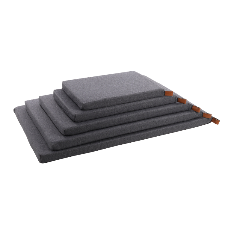 Flamingo Orthopedic (Bench) Cushion Charlota rectangular dark gray