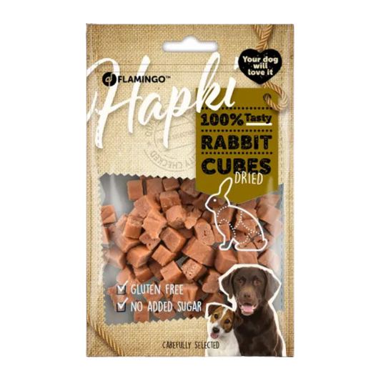 Snack Hapki Blokjes met konijn (85gr) - Nora-Lou