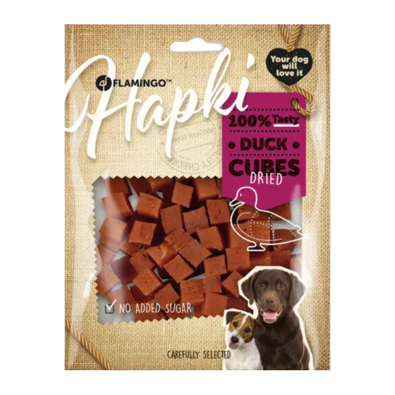 Snack Hapki Blokjes met eend (170gr)