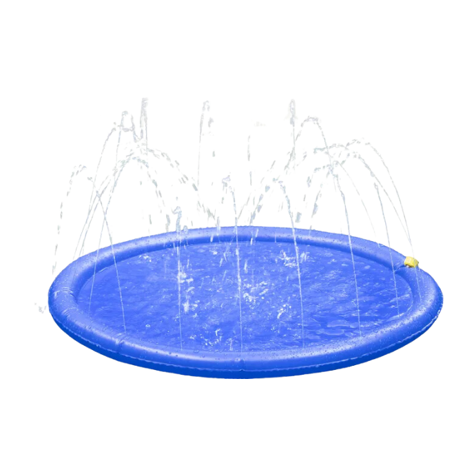 Sprinkelmat fresk Lenny rond blauw