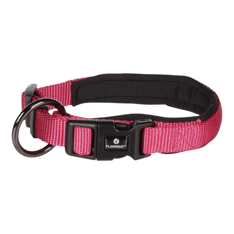 Flamingo Halsband Abbi met neopreen (meerdere kleuren) - Nora-Lou