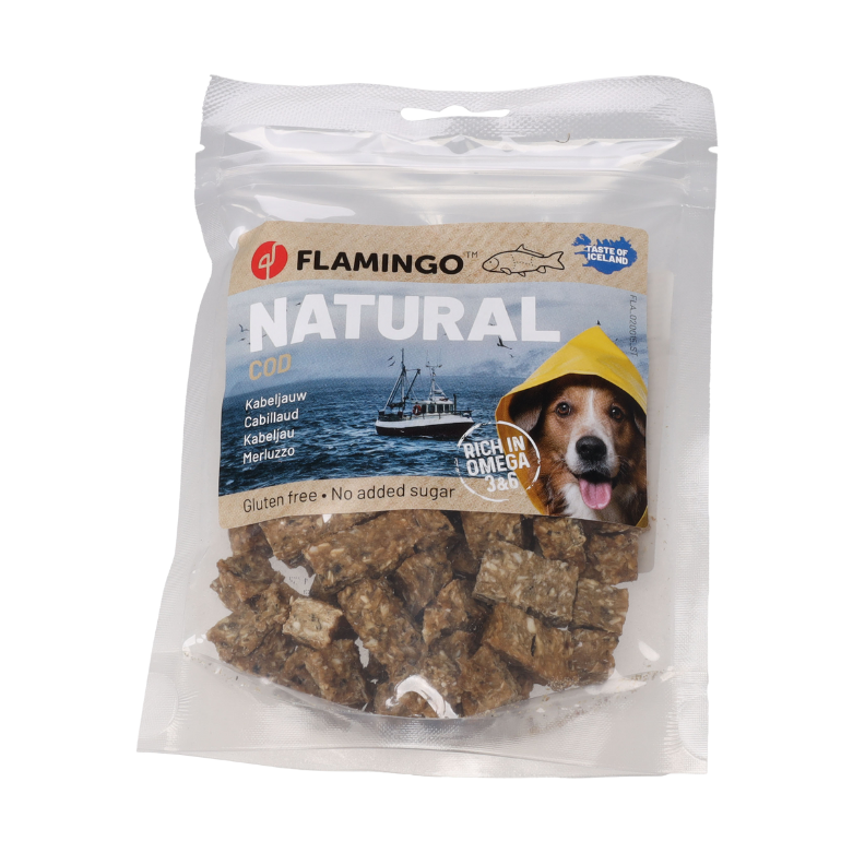 Snack Nature Blokjes met Kabeljauw (75gr)