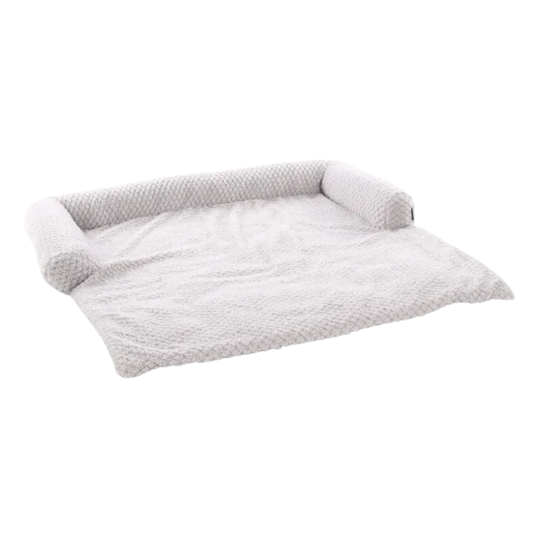 Zetelbeschermer Jacquard Grijs - Nora-Lou