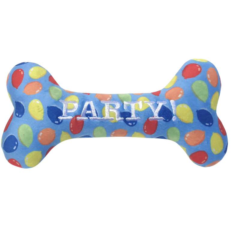 Lulubelles Power Plush Party Time Bone Blue Large - Nora-Lou