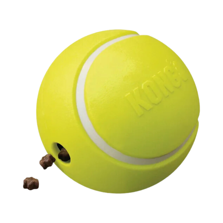 Kong® Speelgoed Rewards Tennis Geel - Nora-Lou