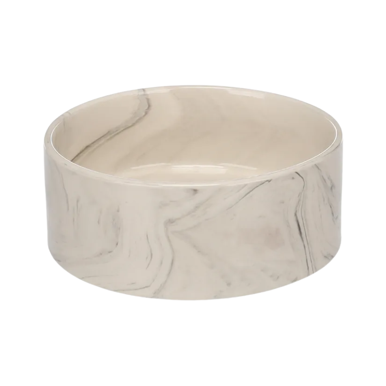 Flamingo Food and Drink Pot Baron Round Grey