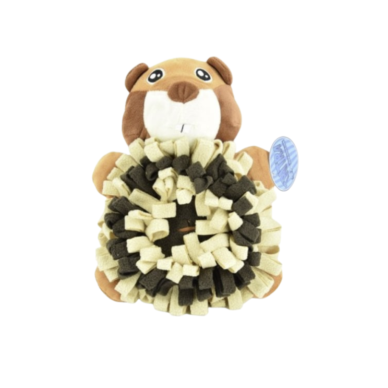 Knuffel Hond Snuffelmat Bever