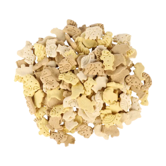 Snack Crunch Koekje Dierenfiguren met vanillesmaak (500gr) - Nora-Lou