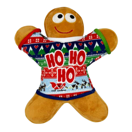 Lulubelles Power Plush Holiday Ugly Sweater G-Man Large - Nora-Lou