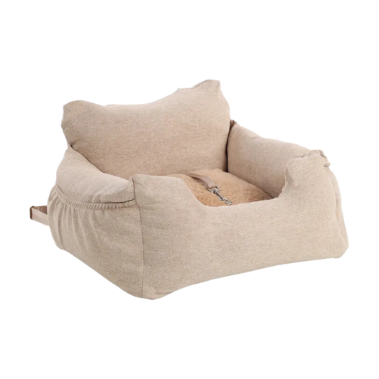 Flamingo Autostoel/automand Megan Beige (klein) - Nora-Lou