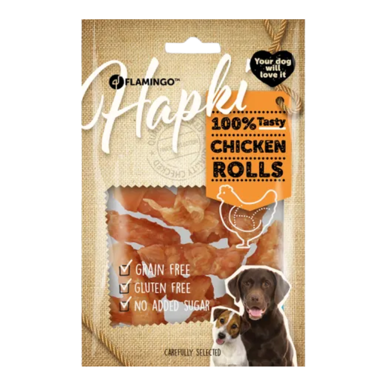 Snack Hapki Rol met kip (85gr)