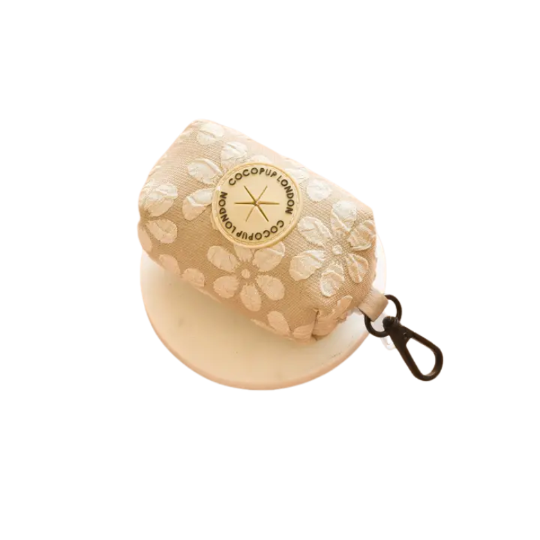 Porte-sacs à déjections canines Cocopup FLEUR MOCHA