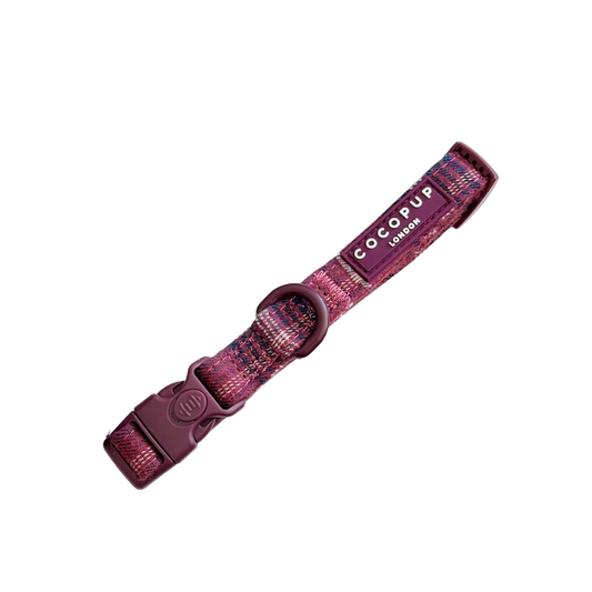 Cocopup halsband Mulberry Plaid