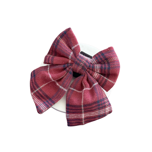 Cocopup Strikje Mulberry Plaid