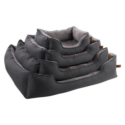 Orthopedic Basket Charlota Rectangular Light Gray