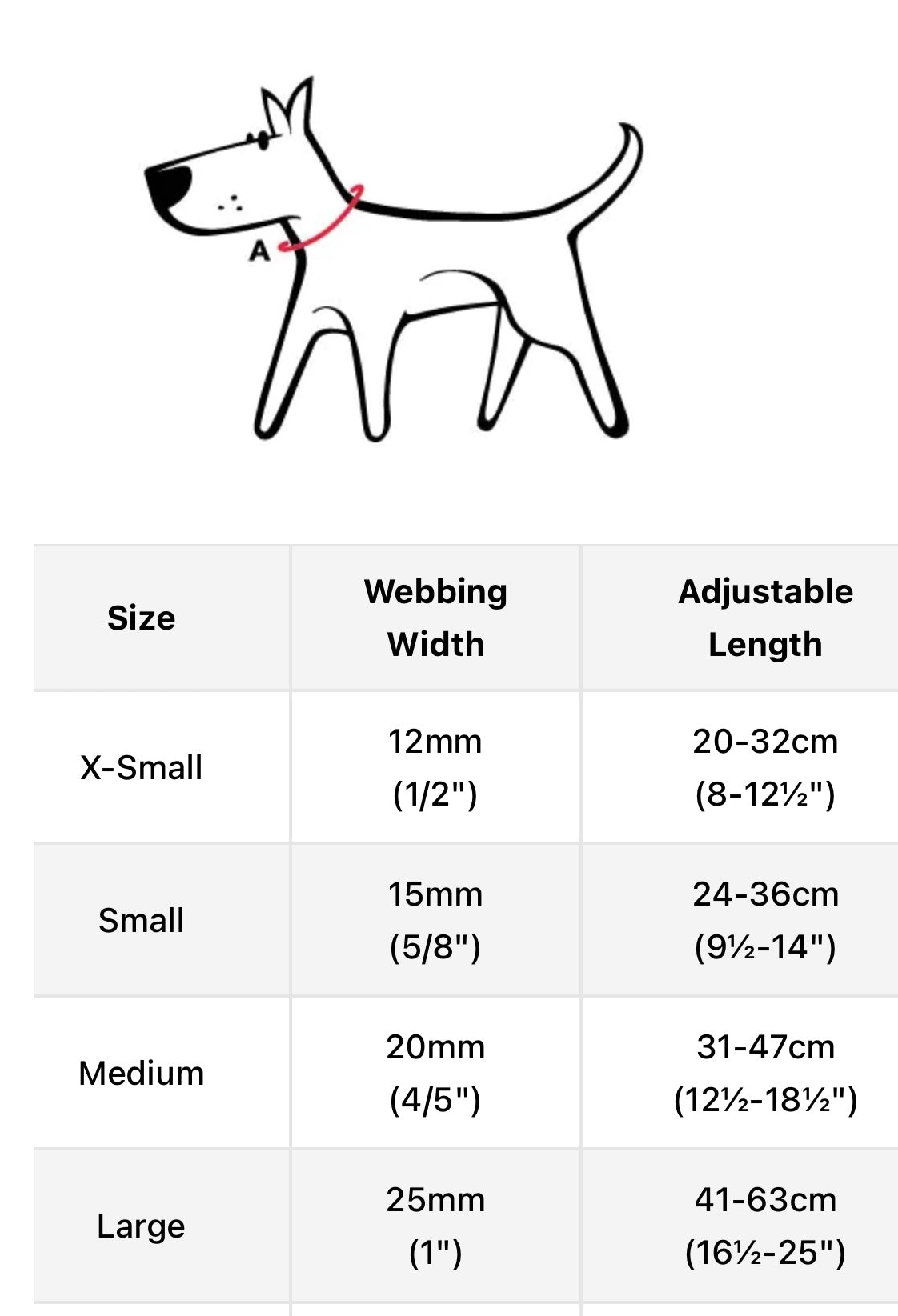 Honden halsband Paw Impressions Rood