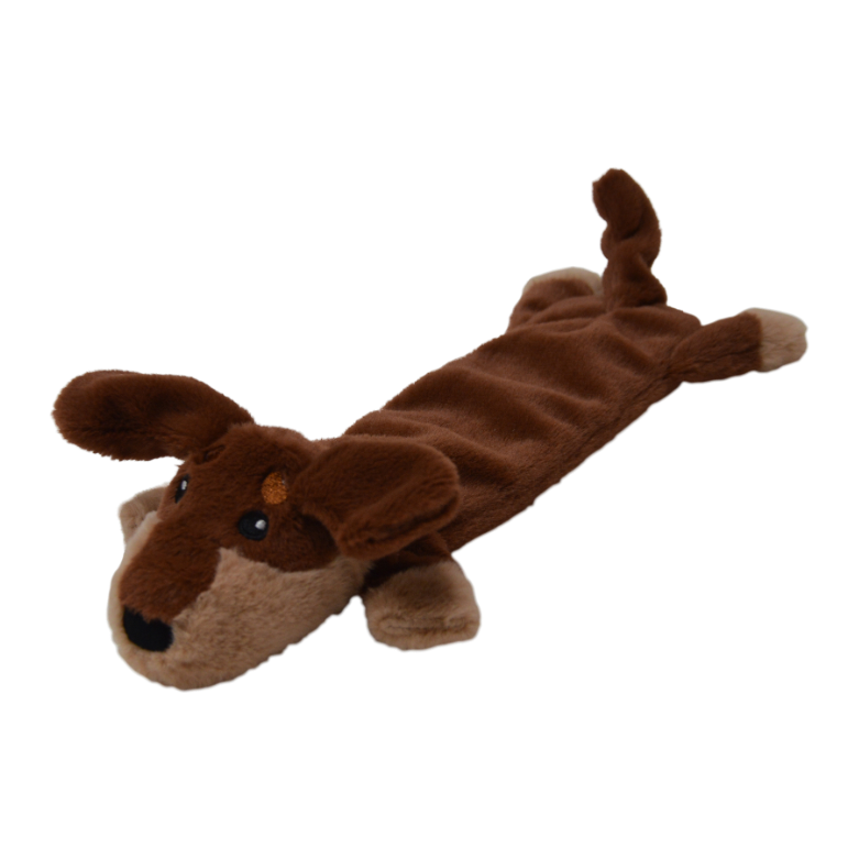 AB Woofles flat knuffel teckel - 45cm