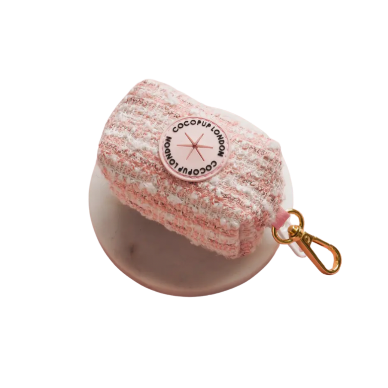 Cocopup Poepzakhouder - ROZE TWEED - Nora-Lou