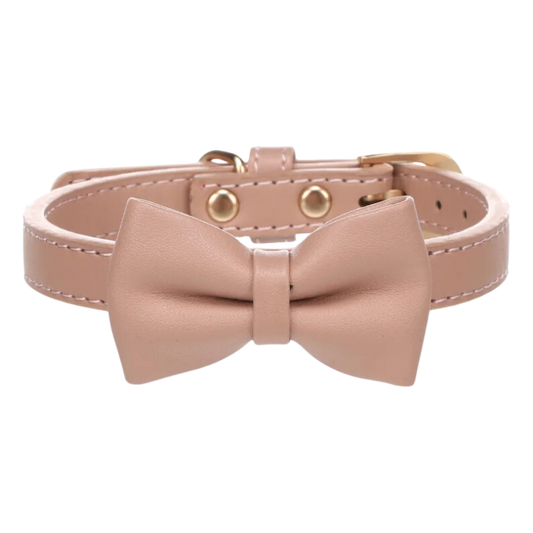 Flamingo Halsband met strik (meerdere kleuren) - Nora-Lou