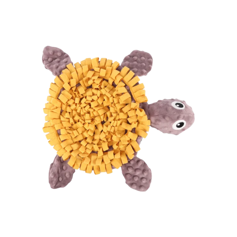 Snuffelmat Puppy Morgano Schildpad oker & taupe