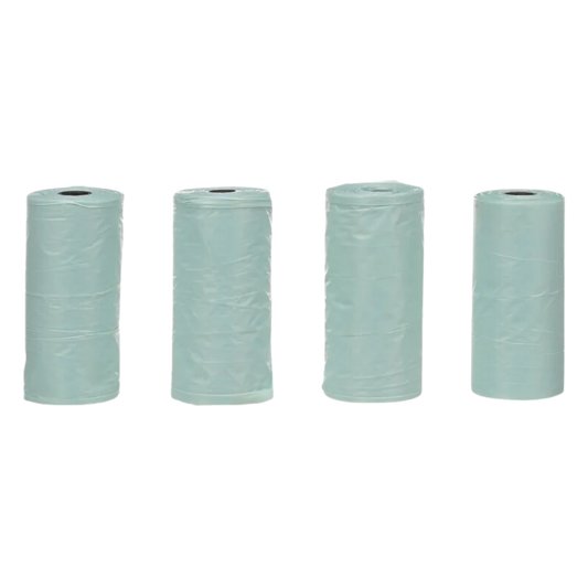 Poepzakjes (4x15st.) pastelkleuren