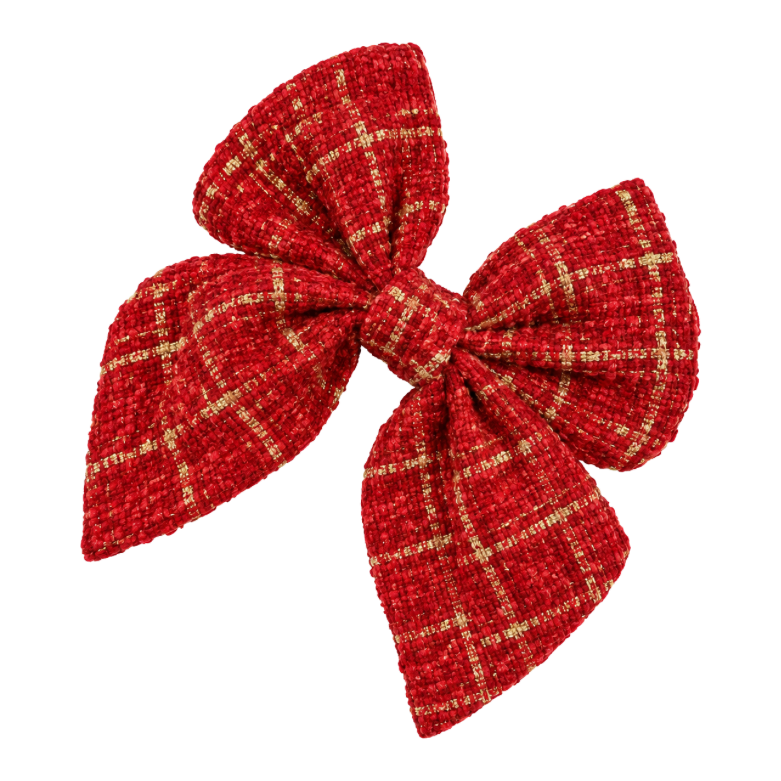 Cocopup Strikje Red Tweed