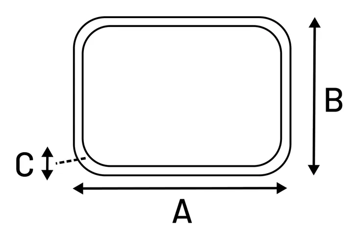 Likmat Pengu Rechthoekig Taupe