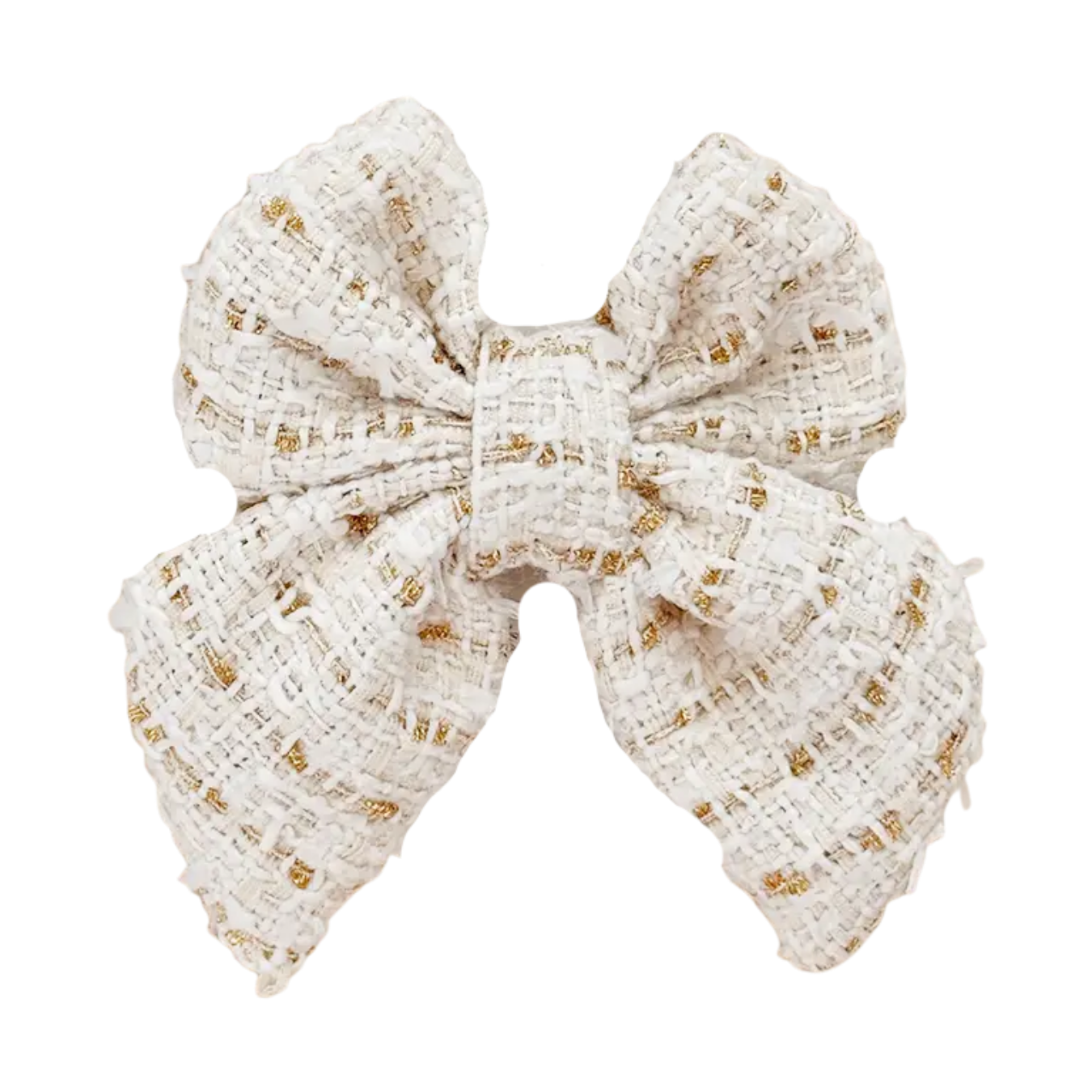Cocopup strikje WHITE TWEED