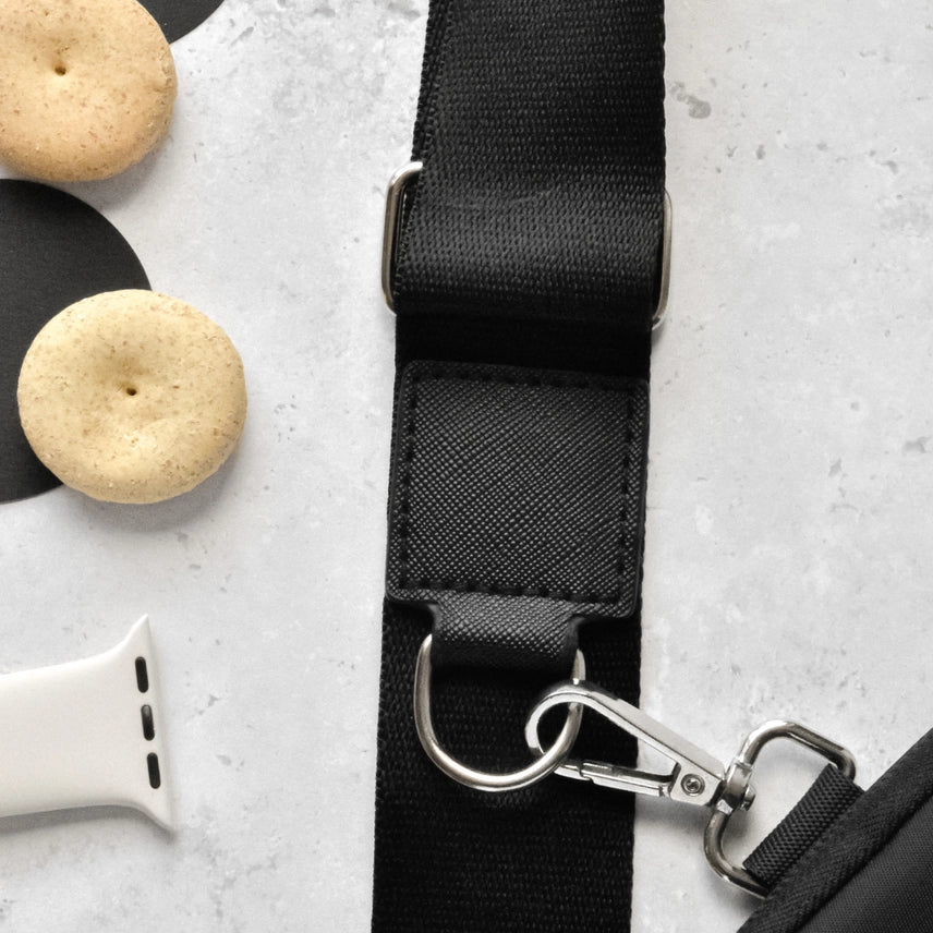 Cocopup Riem Hondenwandeltas ZWART