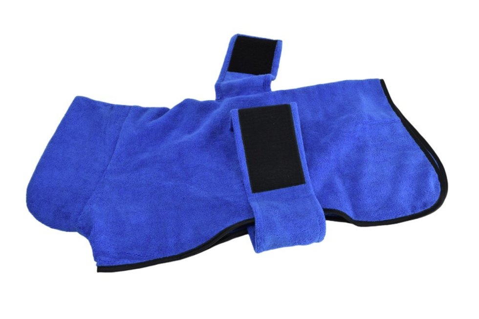 Hondenbadjas Blauw
