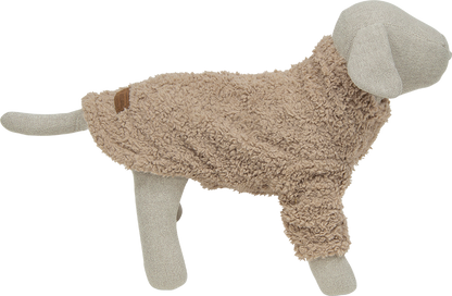 AB Curl Plush trui beige